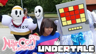 Undertale Cosplays NärCon 2016 [upl. by Nerrej556]