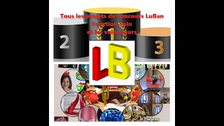 Superbes réalisations concours LuBan fonction quotSpinquot et son podium [upl. by Aihsotal223]