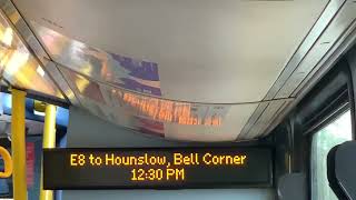 E8 to Hounslow Bell Corner [upl. by Heigl825]