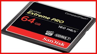 SanDisk 64GB Extreme PRO Compact Flash Memory Card UDMA 7 Speed Up To 160MBs  SDCFXPS064GX46 [upl. by Mcnelly]