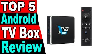 TOP 5 Best Android TV Box Review 2024 [upl. by Meelak321]