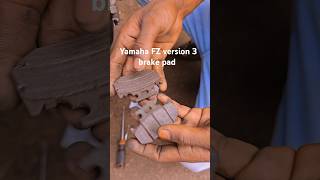 Yamaha FZ version 3 brake pack shortsvideo trending viralshort [upl. by Robma]