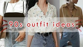 90s inspired outfit ideas  Annesthetic Diary [upl. by Ninehc]