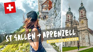 GUIDE TO ST GALLEN AND APPENZELL Switzerland [upl. by Nura166]