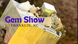 Gem Mineral amp Crystal Show in Franklin Western North Carolina  quotGem Capital of the Worldquot HUGE [upl. by Lyssa]