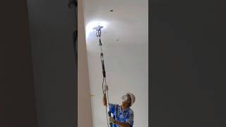 Detailed ceiling painting finish [upl. by Flinn]