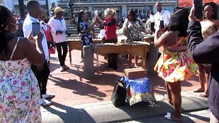 IKAMVA MARIMBA BAND PRESENTS A MUSIC AND DANCE RAZZMATAZ IN CAPE TOWN SOUTH AFRICA WATCH [upl. by Eentruoc]