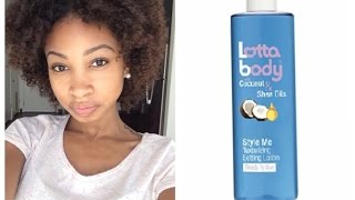 Lotta Body Texturizing Setting Lotion  Review amp Style [upl. by Henriette]