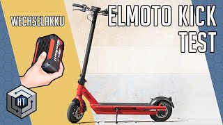 ELMOTO KICK im Test  EScooter von Govecs mit Einhell WechselAkku Review [upl. by Enilesor666]