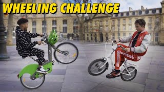 DÉFI  faire un wheeling avec n’importe quel vélo [upl. by Ioyal]