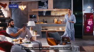 TVC Deepika Padukone and Ranveer Singh for Lloyd Refrigerator  Ad [upl. by Mickey]