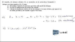 Ejercicios resueltos estructura de la materia bachillerato [upl. by Yesdnik732]