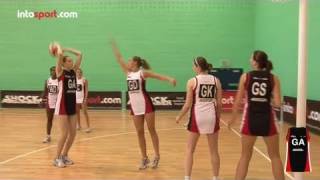 Netball Game Goal Attack Position Guide [upl. by Suolhcin]