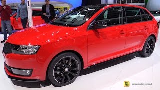 2015 Skoda Rapid Spaceback Monte Carlo  Exterior and Interior Walkaround  2015 Geneva Motor Show [upl. by Michele]