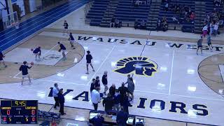 Wausau West High School vs Appleton North High School Mens JV Basketball [upl. by Bearnard]