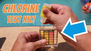 how to test pool chlorine and pH levels using a drop test kit [upl. by Tobiah86]