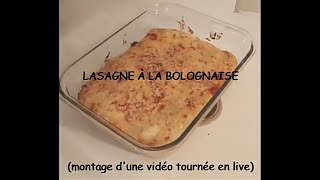 19  Lasagne à la bolognaise [upl. by Nitsrik]