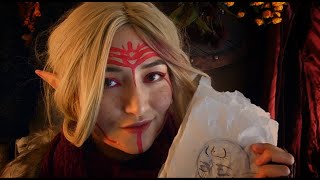 ASMR Getting your Elven tattoos soft spoken personal attention ambience [upl. by Nevek]