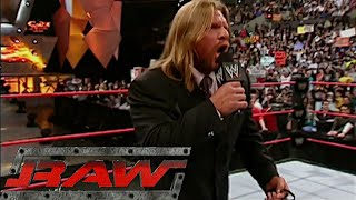 Triple H Furious Promo After WrestleMania RAW Apr 042005 [upl. by Ricker833]