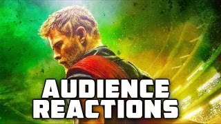 Thor Ragnarok SPOILERS REPOST Audience Reactions  November 2 2017 [upl. by Fee]