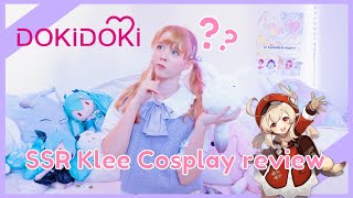 Dokidoki SSR Klee cosplay  Review amp try on [upl. by Asirrom]