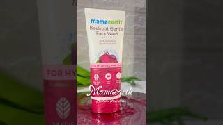 Mamaearth Beetroot Face Wash Review shorts mamaearth facewash review fashion trending [upl. by Crysta]