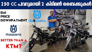 Husqvarna Svartpilen amp Vitpilen 250 2021  Malayalam Review  Better Than a KTM [upl. by Anaej]