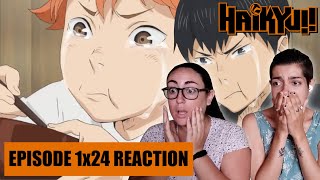 HAIKYUU Reaction 1x24  quotREMOVING THE SOLITARY KINGquot [upl. by Asinet407]