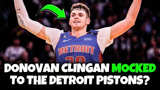 Reacting To Bleacher Report 2024 NBA Mock Draft  Detroit Pistons Draft A Center At 5 [upl. by Eiduam738]