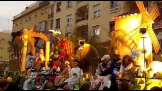 Cabalgata Reyes Magos de Cádiz 2010 1ª parte [upl. by Kean175]