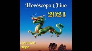 HORÓSCOPO CHINO 2024 horoscopo tarot zodiacochino horoscopochino predicciones2024 [upl. by Danette]