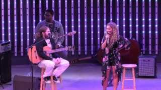 Haley Reinhart amp Casey Abrams Performances  CityWalk LA [upl. by Ahsilif560]