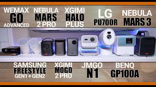 2023 Ultimate Portable Projector Comparison [upl. by Eityak596]