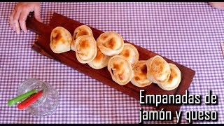 Cómo hacer empanadas de jamón y queso [upl. by Ettenhoj]