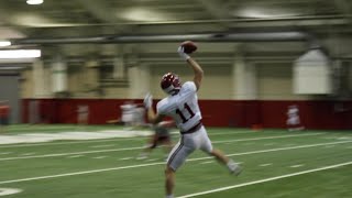 Gehrig Dieter makes nice onehanded catch in practice [upl. by Nolte969]