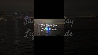 San Diego Bay Light Parade Dec 8 and Dec15 sandiegobay kidsavtivities christmaskids momlife [upl. by Toogood]