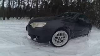 Subaru Legacy 20 Symmetrical AWD Snow 4x4 All Wheel Drive Drift [upl. by Gerhardine365]