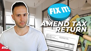 How To AmendFix Your Tax Return  Tax Time  ATO [upl. by Milone]