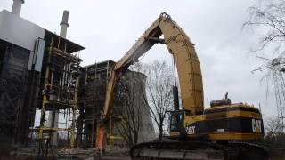 Electrabel power plant demolition by De Meuter Afbraakwerken [upl. by Hamid]