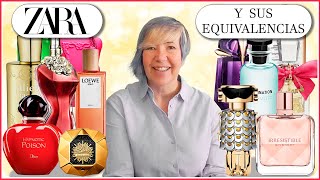 Perfumes ZARA y sus EQUIVALENCIAS de ALTA GAMA [upl. by Eentruoc551]