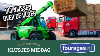 Stro Lossen en Laden  Klusjes middag  Nijssen Fourages Vlog 16 [upl. by Anaiuq]