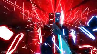 Beat Saber Custom Song  Through The Fire And Flames HIGHEST COMBO 758 [upl. by Fredra]