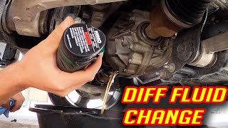 RAM 1500 Front Differential Fluid Change [upl. by Eugen]