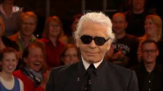 KARL LAGERFELD bei LANZ Special [upl. by Goeger358]