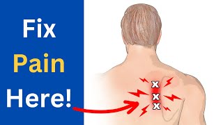 How To Get Rid Of Rhomboid Pain  Lasting Relief [upl. by Akimehs]