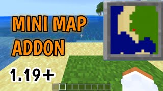 Mini Map AddOn ResourcePack MCPE 119 [upl. by Lytsirk780]