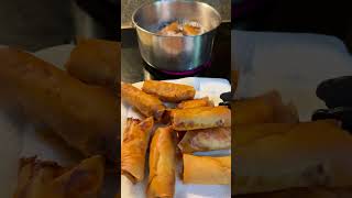 homecooking Jalapeno Cream Cheese and Shrimp Lumpiadynamite viral trending shorts [upl. by Marlee]