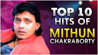 Mithun Chakraborty Top 10 Hit Songs I Best Songs of Mithun Da I Old Hindi Songs  Evergreen Hits [upl. by Ettolrahc]