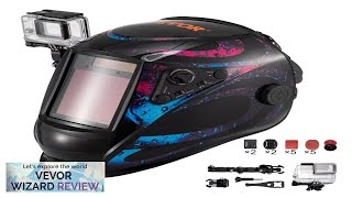 VEVOR True Color Solar Powered Auto Darkening Welding Helmet 4 Arc Sensor Review [upl. by Patton]