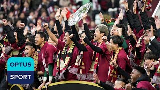 BACK TO BACK JLEAGUE CHAMPIONS 🏆🏆 Vissel Kobe lift the trophy after winning the 2024 JLeague title [upl. by Steffie963]